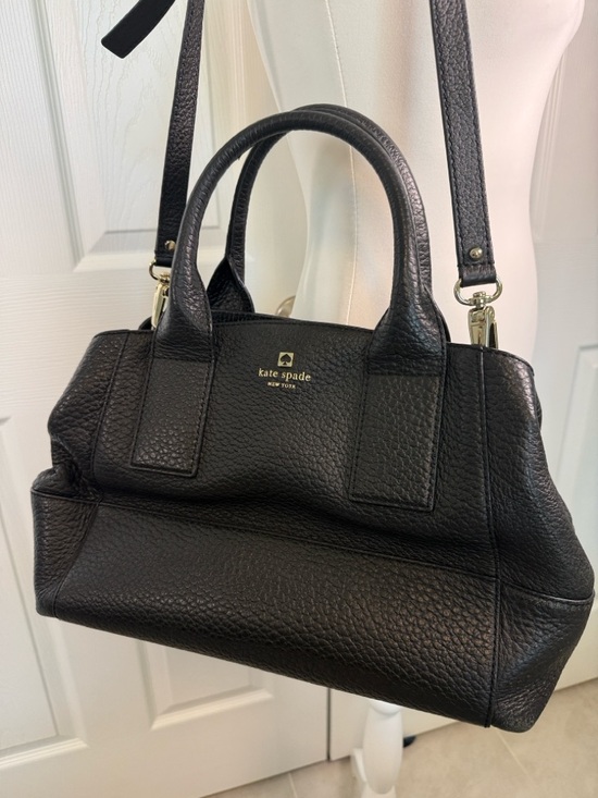 kate spade Handbags - kate spade Southport Sloan Black Pebbled Leather Satchel ✨